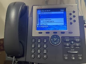 Cisco Phone CP-7965G 7965g IP Color Base Handset Gray Over 200 Pcs Available - Picture 1 of 2