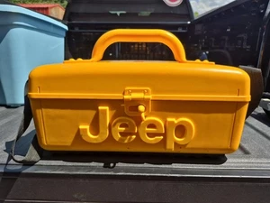 Jeep Portable Stereo AM FM Radio Player Boombox First Aid - Picture 1 of 18