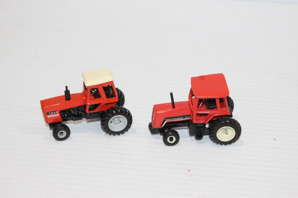 Vintage ERTL 1/64 Allis-Chalmers 8070 and 7045 DieCast Tractors - Image 1 of 4