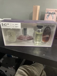 Holiday In-box Calvin Klein Women’s 4-Pc. Fragrance Gift Set For Her & Free Ship - Picture 1 of 3