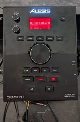 Paquete de módulo de batería Alesis Crimson II con montaje, alimentación y cable serpiente Foto 1 de 3