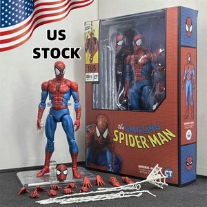 CT Toys MAFEX No.185 SPIDER-MAN CLASSIC COSTUME Ver. 1/12 Action Figure IN STOCK - Picture 1 of 22