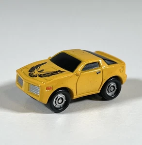 1988 Funrise Micro Machines Pontiac Firebird Yellow Sports Car Vintage Galoob d5 - Picture 1 of 7