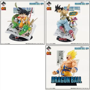 F BANDAI Dragonball Ichiban Kuji DRAGON BALL 40th Vol.1 Figure AB LO 3 set NEW - Picture 1 of 2
