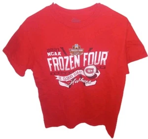NCAA St. Cloud State Huskies 2021 Frozen Four Pittsburgh Cardinal Men's M Shirt - Picture 1 of 2