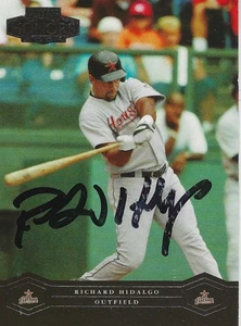 Richard Hidalgo   Houston Astros  Personally Autographed Card - Picture 1 of 1