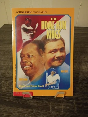 The Home Run Kings Charles Frank Gault Scholastic Paperback Baseball History 74' - Imagem 1 de 4