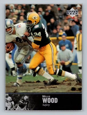 1997 Upper Deck Legends #71  Willie Wood  Green Bay Packers NM-MT - Image 1 of 2