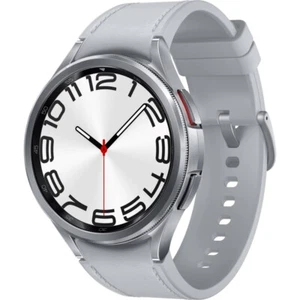 Samsung Galaxy Watch6 Classic R960 47 mm Edelstahl BT Smartwatch silber - Afbeelding 1 van 6