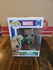 Funko Pop Groot 399 Holiday Christmas Marvel Pop Protector included