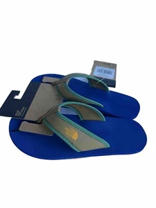 The North Face Kids Base Camp Flip-Flop TNF Blue/TNF Brown, Are Different Sizes - Picture 1 of 15