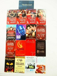 Monte Carlo Hotel & Casino Las Vegas Room Key Cards, 17 Types You Pick