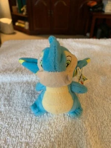 2004 Neopets McDonald's Blue Scorchio Wado Dragón de Peluche Happy Meal Figura de Juguete - Imagen 1 de 6