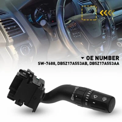 Windshield Wiper Switch Control Fit 2011-2019 Ford Explorer Base Limited XLT - Image 1 of 4