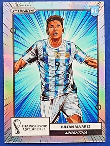 2022 Julian Alvarez MANGA RC Argentina panini prizm fifa world cup qatar - Picture 1 of 3