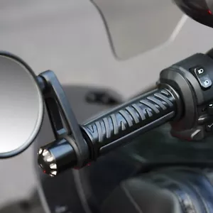 BajaRon - Show Chrome - Can-Am Ryker Combat Grips - Black - 17-455BK - Picture 1 of 1