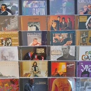 CD Albums by Eric Clapton - Cream - Blind Faith - Yardbirds *All Graded CDs* - Picture 1 of 94
