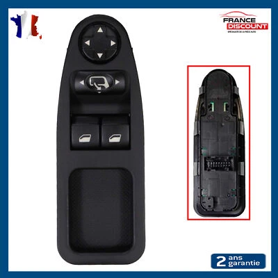 COMMANDE DE LEVE VITRE AVANT GAUCHE POUR SCUDO JUMPY EXPERT DEPUIS 2007 - 6554ZJ - Photo 1/4