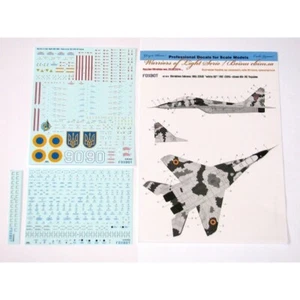 1:32 Foxbot 32-014 Decal Mikoyan MiG29UB Ukrainische Luftwaffe Digital Camouflage - Bild 1 von 24