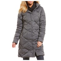 north face miss metro parka navy