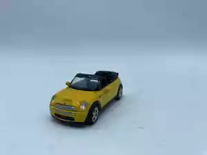 Modell Auto Mini COOPER S CABRIOLET 2009 Gelb - New Ray - Skala 1:43 - Bild 1 von 5