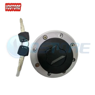Gas Fuel Tank Cap Cover 2 Keys For Suzuki GSXR 600 750 1000 Hayabusa GSXR1300 - Image 1 of 3