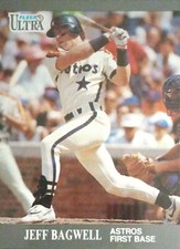 1991 Ultra Update #U-79 Jeff Bagwell - Houston Astros 