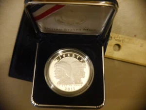 2011 $1 United States Army Commemorative Proof Silver Dollar OGP/COA - Picture 1 of 8