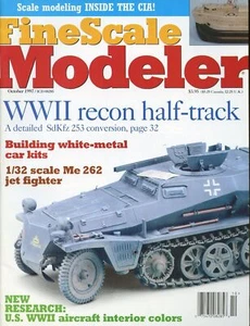 Fine Scale Modeler Magazine October 1997 Me 262 Jet Fighter - Imagen 1 de 2