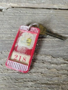 Llavero con llave para habitación Best Western Hotel Motel 218 - Imagen 1 de 2