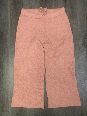 Pantalones elásticos de salón pijama Sherpa Aerie Just Rosey Marshmallow talla XL para mujer Foto 1 de 4