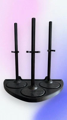 Monster High Doll Stand Wall Mount - Trio - Compatible With Existing Stand 🖤 - Image 1 of 4