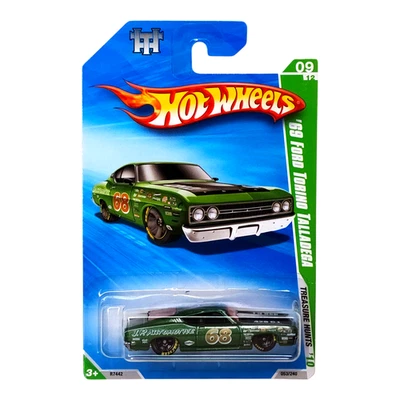 Hot Wheels 69 Ford Torino Talladega Caça ao Tesouro TH Mainline R7442 2010 - Imagem 1 de 2