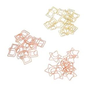 Lot De 30 Trombones Antidérapants En Forme De Forme Pour Le Bureau La Famille - Afbeelding 1 van 12