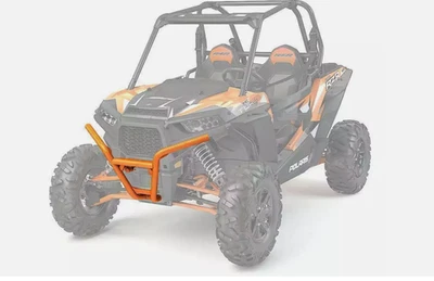 Parachoques delantero Spectra naranja bajo perfil Polaris RZR 900 S 1000 2015-2024 Foto 1 de 4
