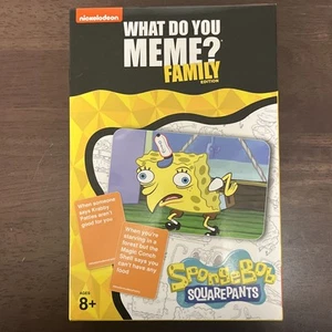 What Do You Meme? Family Games Featuring SpongeBob Squarepants New Sealed - Picture 1 of 2