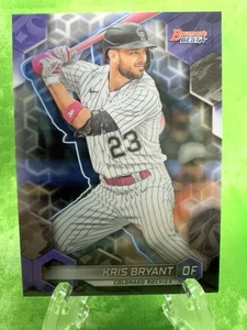Kris Bryant - 2023 Bowman's Best #22 Colorado Rockies - Picture 1 of 11