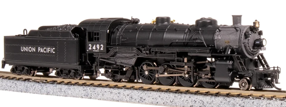 BROADWAY LIMITED 7864 N SCALE USRA Light Mikado, UP 2497, Paragon4 Sound/DC/DCC - Image 1 of 1