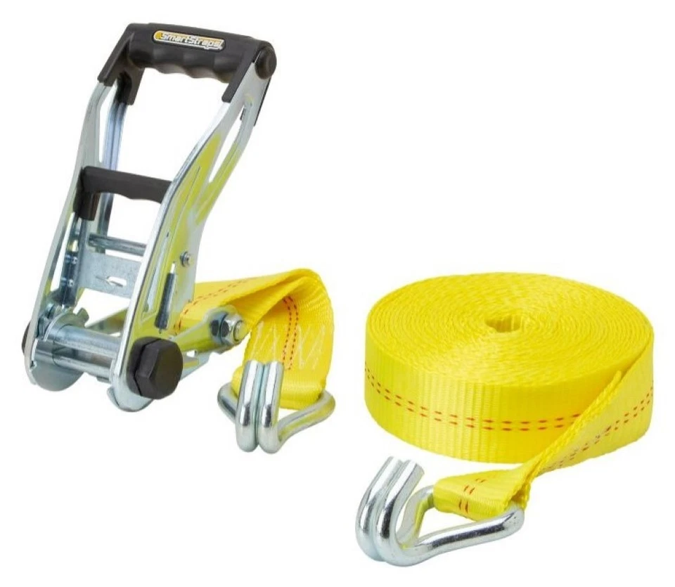 SmartStraps 2in X 27ft Ratchet Tie Down Safe Work Load Ergonomic Handle