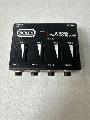ROLLS Stereo Headphone Amplifier HA43 - No Power Supply Included - Image 1 of 4
