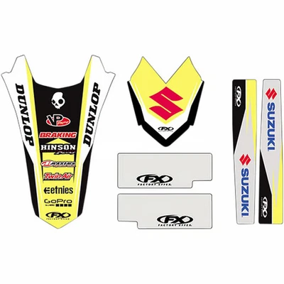 Kit de acabamento universal Effex de fábrica - Suzuki motocicleta bicicleta suja 19-50420 - Imagem 1 de 4