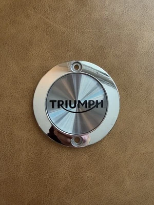Insignia de cubierta de embrague TRIUMPH BONNEVILLE T120 T100 Foto 1 de 4