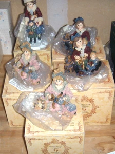 Lote de 5 figuras de figuras Enesco Memories of Yesterday en caja ORG - Imagen 1 de 1