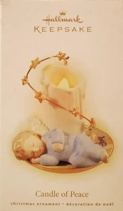 Hallmark Keepsake Ornament 2009 Candle of Peace Light-Up Angel byJoanne Eschrich - Picture 1 of 4