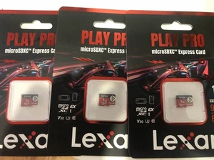 LIVRAISON GRATUITE ✅AUTHENTIQUE commutateur de carte microSD Express Lexar 1 To Play PRO 2 - Photo 1 sur 1