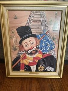Red Skelton "The traveler" Framed Signed COA Limited Edition #1121/2500 - Picture 1 of 4