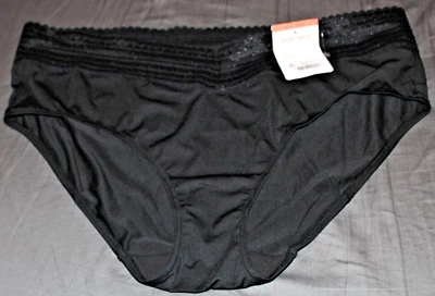Warner’s No Pinching No Problems Brief Panties Black Plus Size 10/3x NWT Comfort - Image 1 of 2
