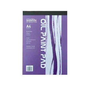 A4 Oil Paint Pad -10 Sheet 240gsm paper designed for oils, acrylic paints etc - Picture 1 of 1