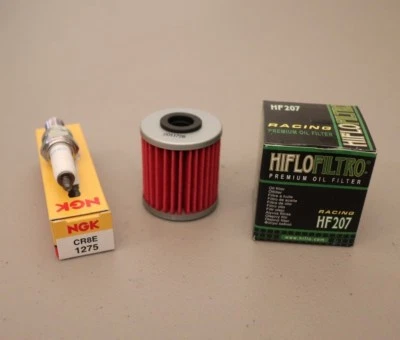 Kit de afinación filtro de aceite KAWASAKI KX250F bujía NGK KX 250F KX-F 250 07/10 Foto 1 de 2