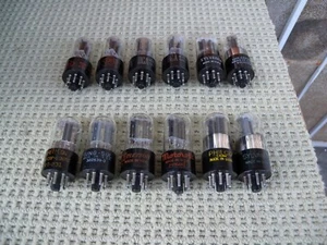 2 GEMISCHTE CBS RCA SYLVANIA RAYTHEON TUNG-SOL EMERSON MOTOROLA. 6SN7GT - Bild 1 von 14